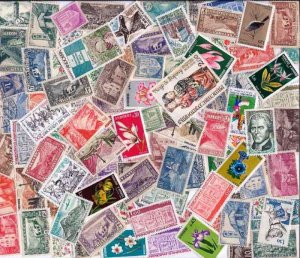French Andorra - Stamp Collection - 50 Different Stamps