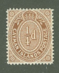 Cayman Islands #31 Unused Single