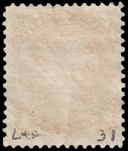 Canada - Scott 23a - Used - Poor Centering - Pencil Marks on Back