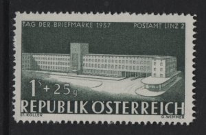 Austria  #B299  MNH   1957  Stamp Day