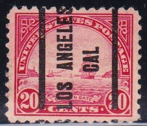 Precancel - Los Angeles, CA PSS 205 Perf 11 - Town and Type Issue