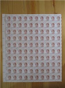 VEGAS 1980-85 USA Full Sheet - Sequoyah -Sc# 1859 - MNH, Fresh!- Read Desc- CQ39