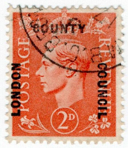 (I.B) George VI Commercial Overprint : London County Council