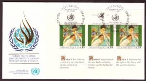 United Nations Geneva, First Day Cover