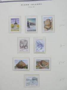 EDW1949SELL : ALAND Beautiful all VF MNH collection virtually complete 1984-2013