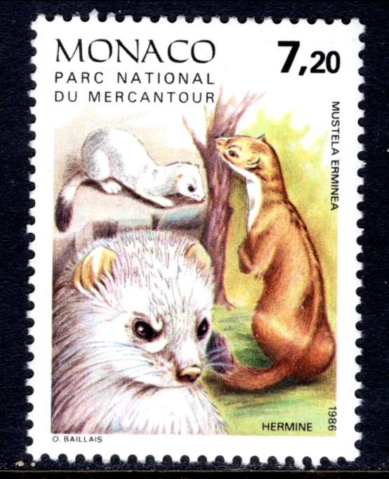 Monaco 1538 Ermine MNH VF