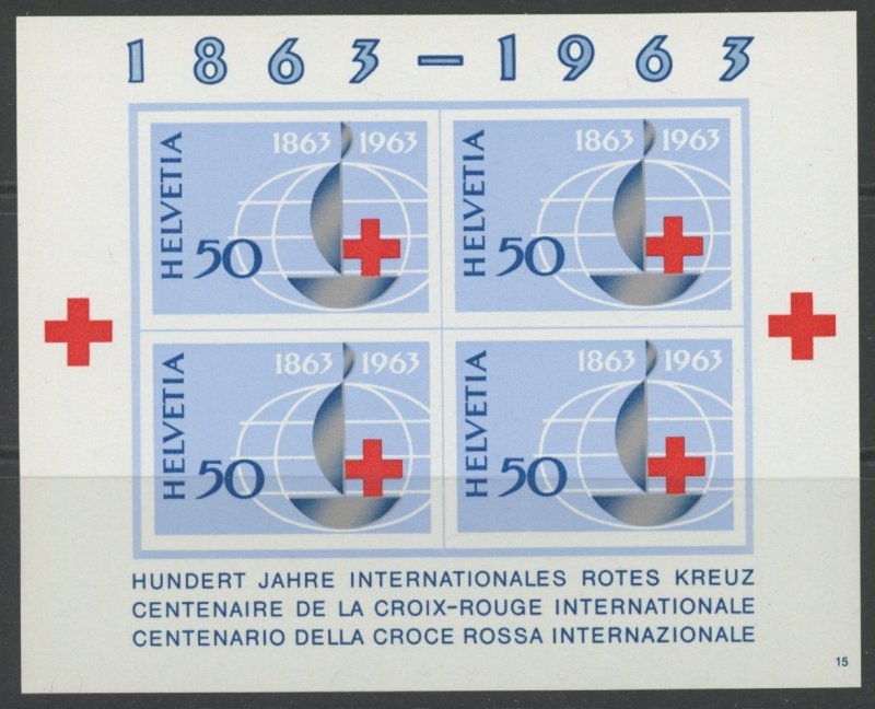 Switzerland 428 ** mint NH Red Cross (2206 13)