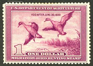 U.S. #RW5 MINT OG HR