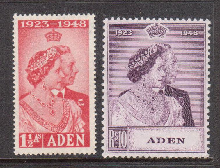 Aden #30 - #31 Very Fine Never Hinged Set