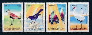 [23107] Uzbekistan 2010 Birds Vögel Oiseaux Ucelli MNH very nice set