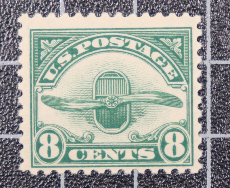Scott C4 8 Cents Propeller MNH Nice Stamp SCV $35.00