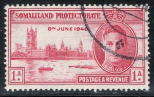 Somaliland 1946 Peace Omnibus Issue 1a Scott # 108 Used