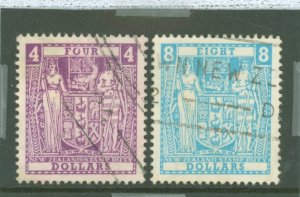 New Zealand #404A/404C var Used Single