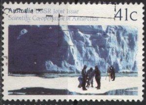 Australia 1182 (used) 41c Antarctic research: glaciology (1990)