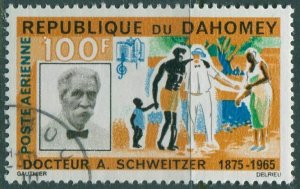 Dahomey 1966 SG238 100f Schweitzer FU