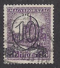Hungary Scott  #452    Used     