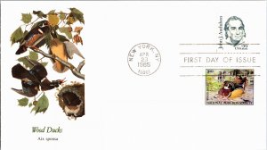 United States, United States First Day Cover, Birds, Art, Seals and Labels, N...