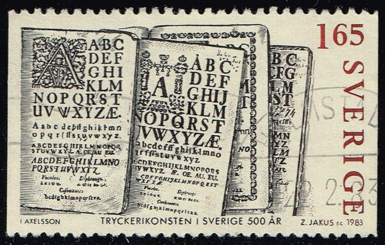 Sweden #1451 ABC Books; Used (0.45)