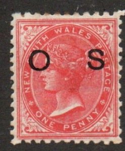 New South Wales O12 Mint hinged