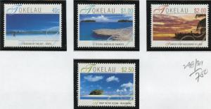 TOKELAU SELECTION OF 2001  ISSUES  MINT NH  AS SHOWN 