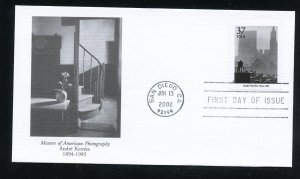 US 3649r Masters American Photography Andre Kertesz UA Fleetwood cachet FDC