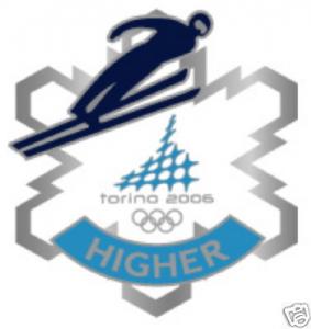 Torino 2006 Olympic \'SKI JUMPING\ Pin