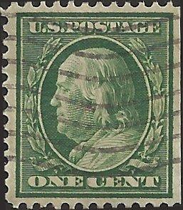 # 331 USED GREEN BEN FRANKLIN