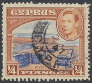 Cyprus    SC#  143   Used 2 pulled perfs   see details & scans