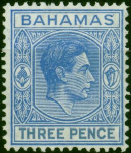 Bahamas 1948 3d Bright Ultramarine S154ab Fine & Fresh LMM