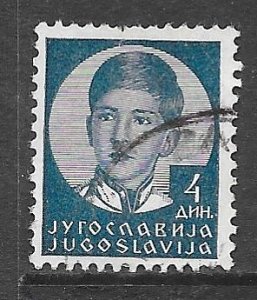 Yugoslavia 126: 4d Peter II, used, F-VF