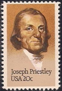 #2038 20 cent Joesph Priestly, Oxygen mint OG NH XF