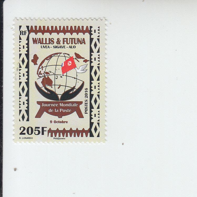 2016 Wallis & Futuna Is World Post Day (Scott 779) MNH