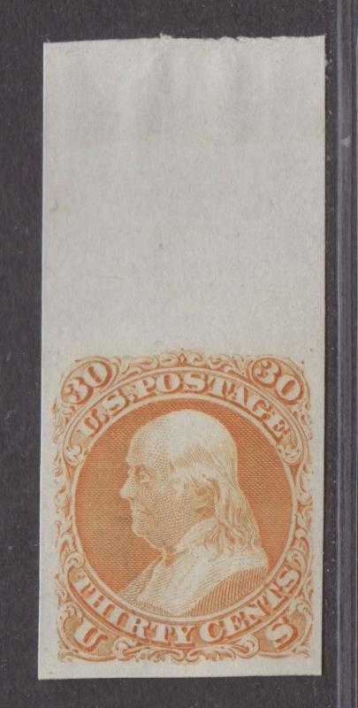 **US SC# 71p3 Unused Plate Proof on India, JUMBO Margin Copy! CV $50.00