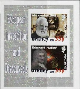 ORKNEY - 1994 - Europa,  Discovery - Imp 2v Sheet - M N H - Private Issue