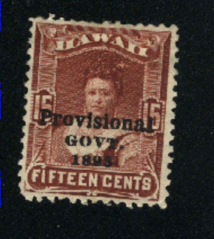 Hawaii 70   -1   Mint  1893  PD