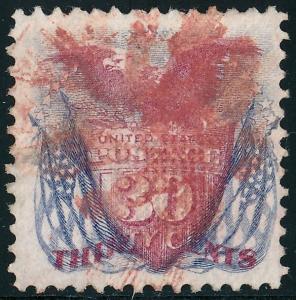 #121 VF USED WITH RED CANCEL CV $750.00 HV4534