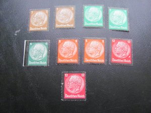 GERMANY 1934 MNH  SC 436/441 LOT (124) SEE MY STORE