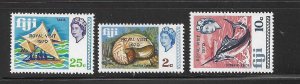 Fiji 1970 Overprinted Royal Visit Sc 286-288 MNH A2814