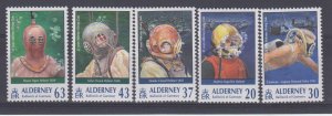 Alderney 1998 - Dive Club NHM set  superb Unmounted mint
