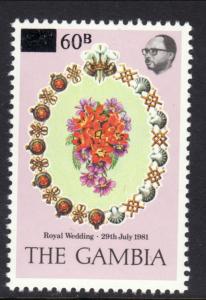 Gambia Royal Wedding 439 MNH VF