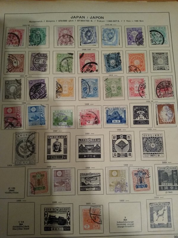 Japan interesting old used lot