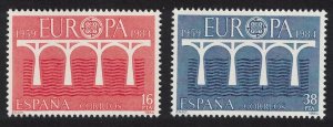 Spain 25th Anniversary of CEPT Europa 2v 1984 MNH SG#2763-2764