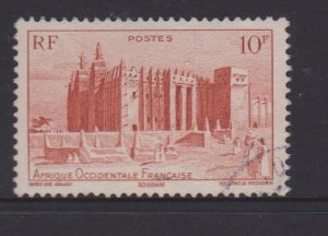 French West Africa Sc#51 Used