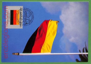 ag7289 - GERMANY - SET OF 2 PIECES MAXIMUM CARD - 12.11.1985 - FLAG-