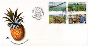 Ciskei - 1982 Pineapple Industry FDC SG 26-29