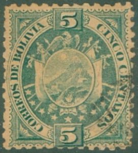 BOLIVIA 42 USED BIN $1.25