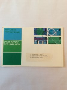 1969 Post Office Technology FDC post mark to Bristol