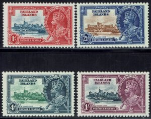 FALKLAND ISLANDS 1935 KGV SILVER JUBILEE SET