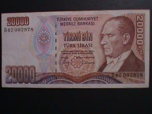 TURKEY- 1970   BANK OF TURKEY- CIRCULATED CURRENCY-VF WE SHIP TO WORLD WIDE