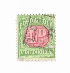 Victoria #J18a Used - CAT VALUE $2.25